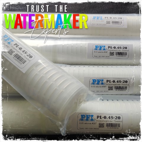 filter cartridge pleated