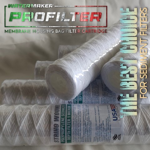 string wound filter cartridge benang pp