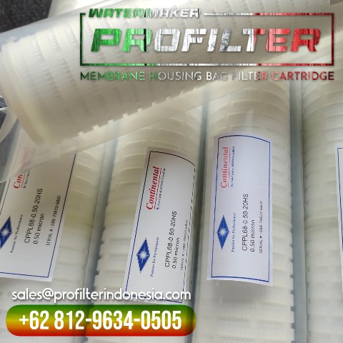 cppl68 pleated filter cartridge continental