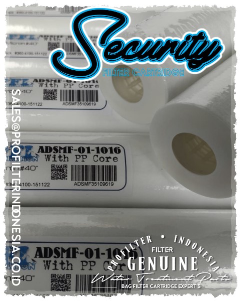 Security Spun Filter Cartridge Meltblown Security Spun Filter Cartridge Meltblown