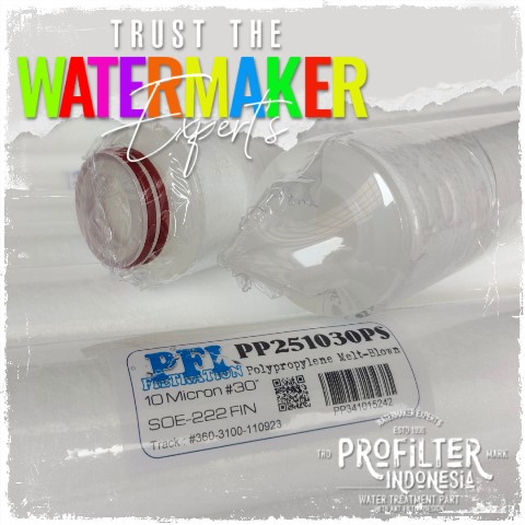 security spun filter cartridge watermaker