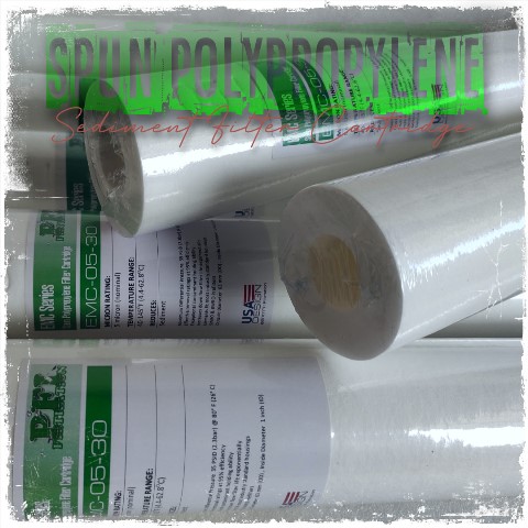 swro bwro spun filter cartridge