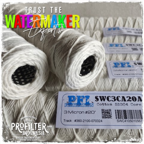 cotton string wound filter cartridge