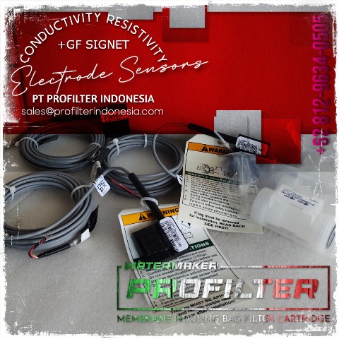 GF Signet 2100 Turbine inline Flow Sensor