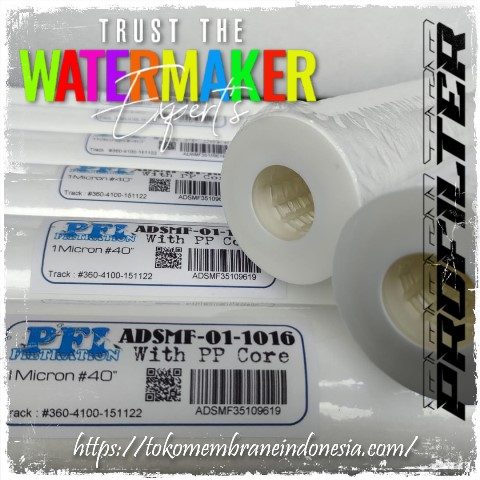 PPP-05-40 Melt Blown Filter Cartridge PFI Watermaker PPMG Series PPP-05-40 Melt Blown Filter Cartridge PFI Watermaker PPMG Series hubungi kami untuk mendapatkan informasi lebih lanjut via chat WhatsApp : +62 812-9634-0505