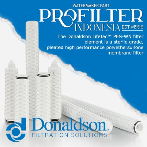 Donaldson LifeTec PP100 N Filter Cartridge PT PROFILTER INDONESIA untuk informasi lengkap hubungi kami Mobile : 081385066789 Email : sales@profilterindonesia.com