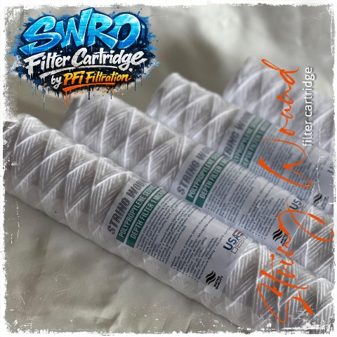 Filter Benang 5 Micron 40 Inch untuk SWRO, BWRO, dan power plant