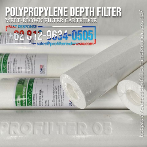 emc meltblown depth filter cartridge