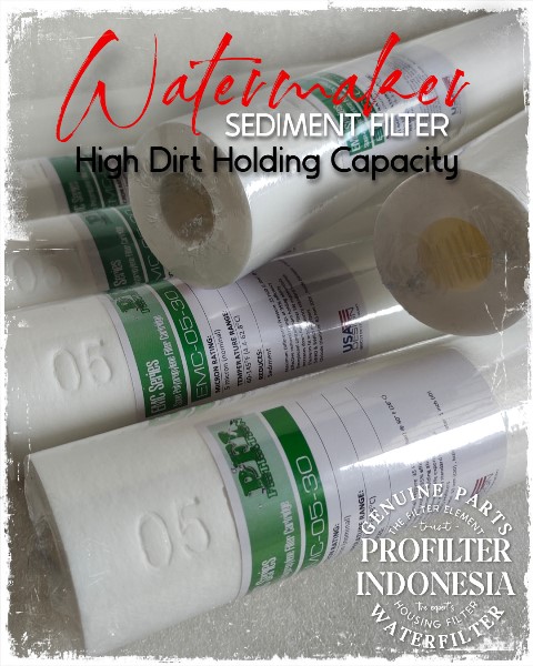 meltblown filter cartridge pfi emc watermaker spun