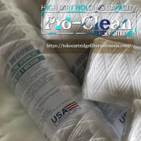 proclean pp string wound cartridge filter benang proclean pp string wound cartridge filter benang
