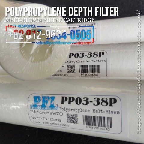 pp core meltblown cartridge filter