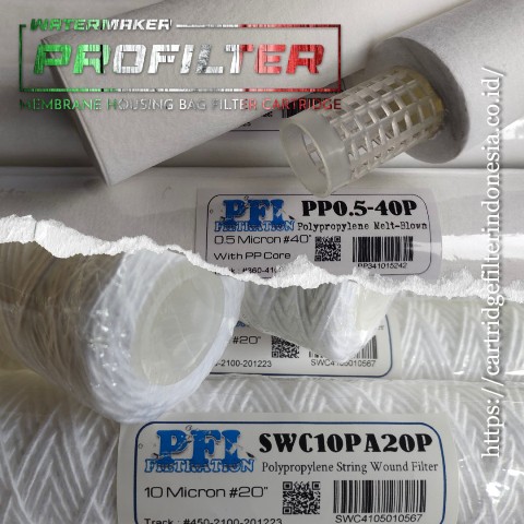 polypropylene filter cartridge oleochemical and chemical industry